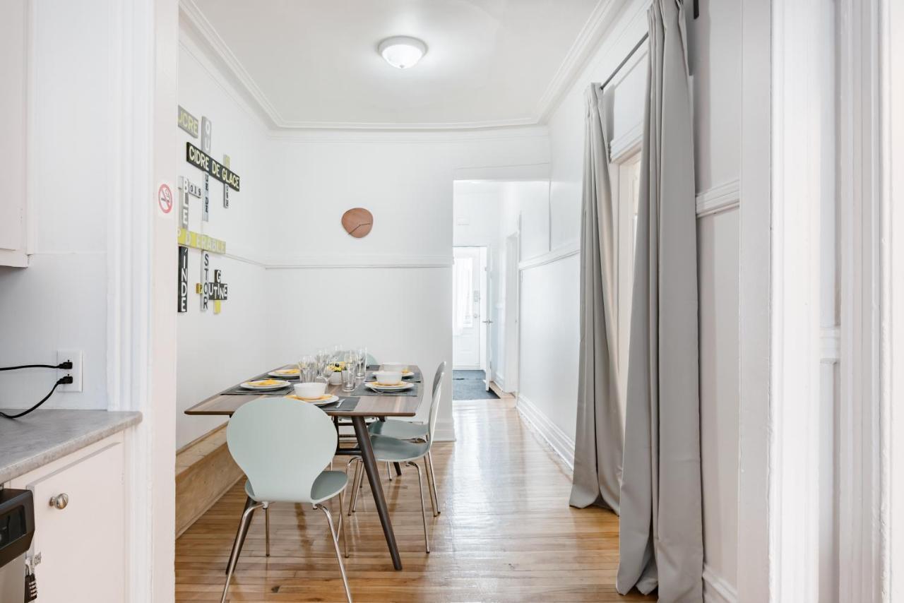 Apartments Near Montreal Olympic Park Экстерьер фото
